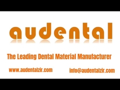 Bloque de fresado dental con disco mono PMMA en blanco