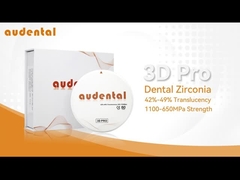 Bloque de zirconia dental 3D PRO personalizable para restauraciones precisas y duraderas
