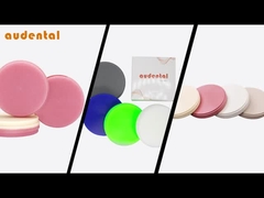 Materiales dentales Productos de laboratorio Materiales digitales PMMA PEEK Cera Polvo de cobalto/disco Disco de titanio