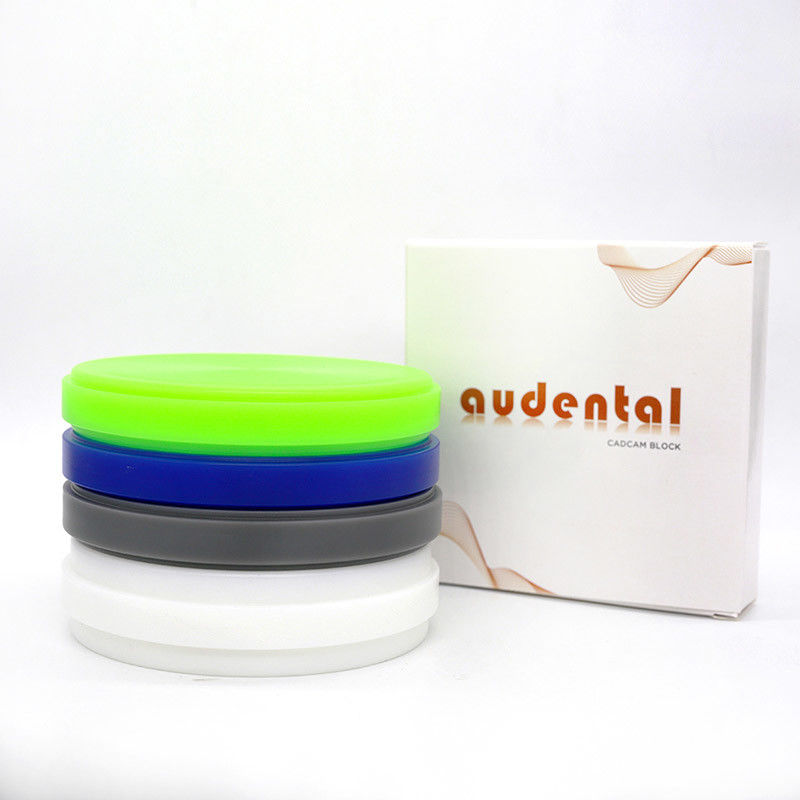 92MM Bloque de cera de tallado dental Azul Blanco Verde Gris Estándar ISO para clínica de laboratorio dental