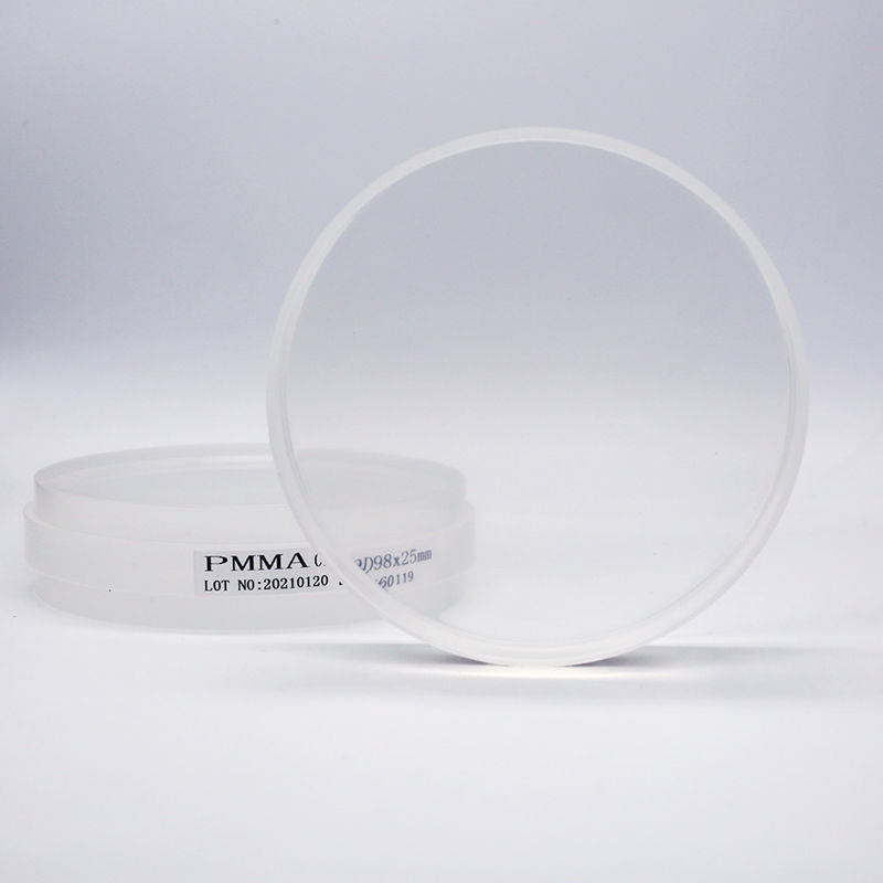 Discos PMMA de laboratorio dental 10/12/14/16/18/20/22/24/30 para coronas y puentes temporales