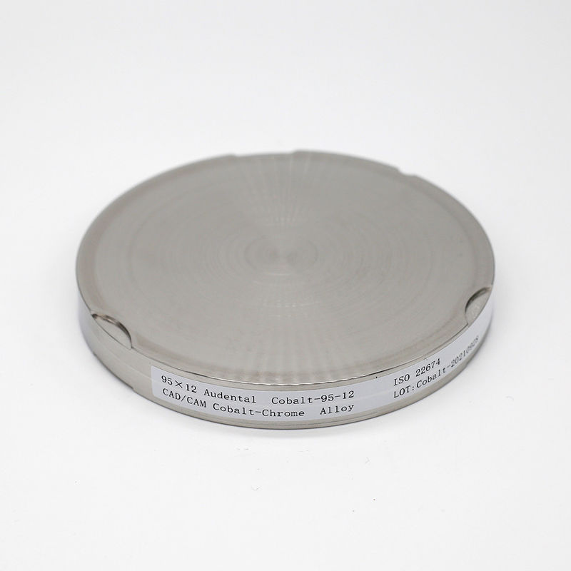 10/12/14/16/18/20/22/25mm Alturas Dentarias CoCr Cobalt Disco de cromo para fresado CAD/CAM