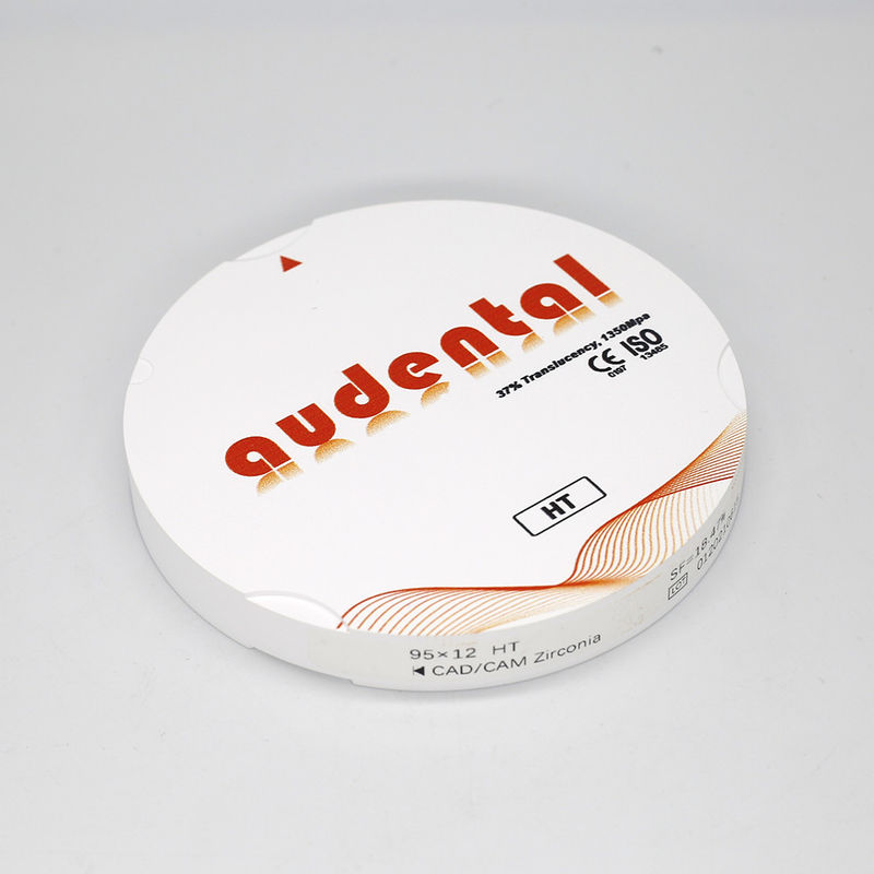 Bloque de zirconia dental personalizado de 20 colores HT/DHT, bloque de zirconia blanca para odontología de precisión