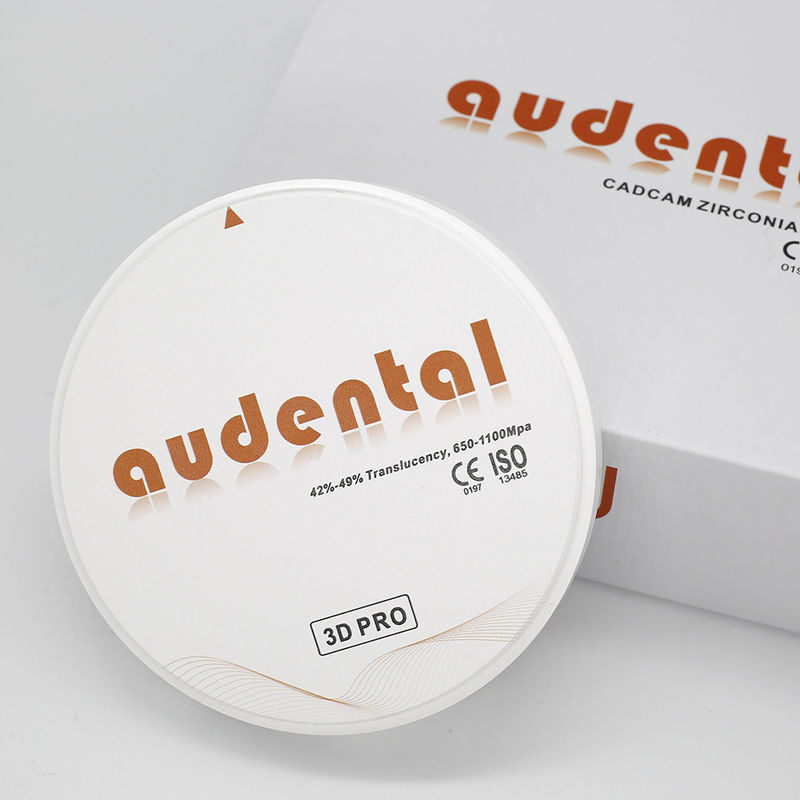 98/95/92mm Estética Dental Zirconia Bloques 20 colores OEM ODM 3D Pro Multicapa 49%R Translucidez