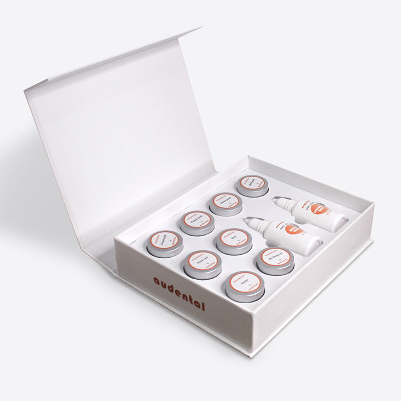 Esmaltado cerámico Mancha de laboratorio dental líquido Zirconia cerámica con corona completa Esmaltado mancha de porcelana cerámica Esmaltado pasta