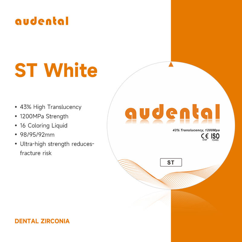 Cad Cam Millinh Discos en blanco de zirconio Dental de zirconio Bloque de la fábrica de OEM precio de ODM