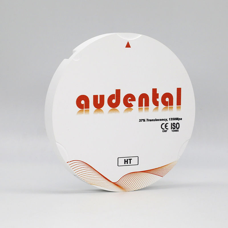 Audental HT Disco de zirconio blanco para dentista 98/95/92mm Proveedor dental OEM/ODM