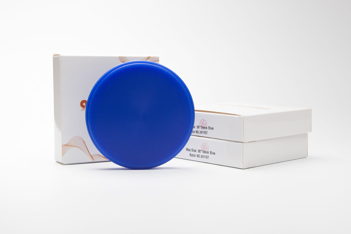 Bloque de disco de cera dental de alta precisión para fresadoras en azul verde blanco o gris