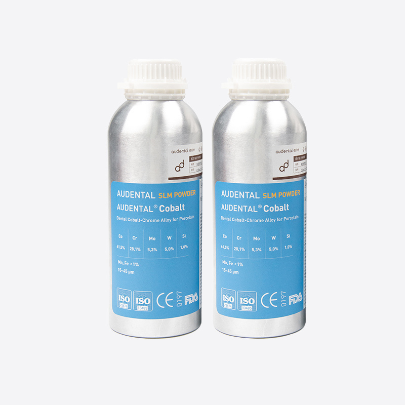 Dental 3D Metal Print with Audental CoCr SLM Powder High-Purity Cobalt-Chromium Alloy for Laser Sintering