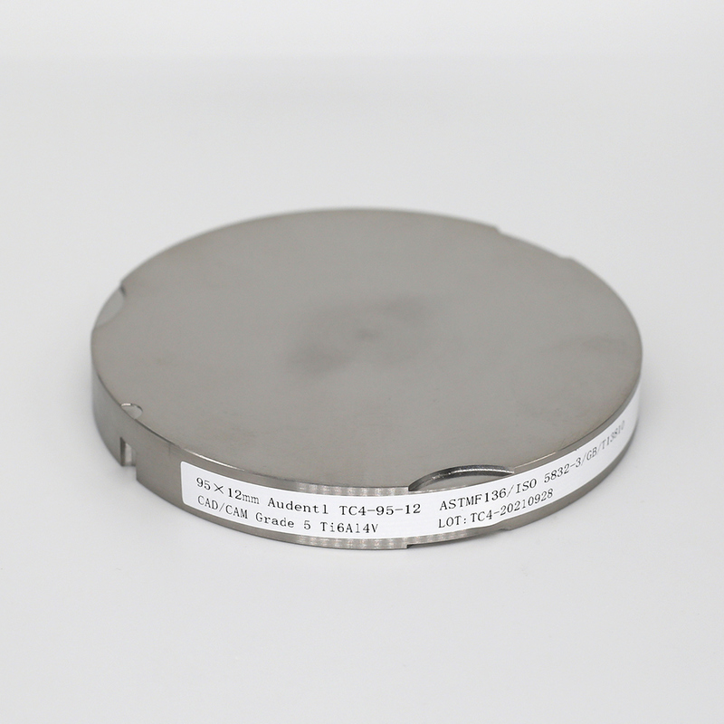 Fresado suave, pulido fácil y manejo ideal con el bloque de cromo cobalto Audental para odontología