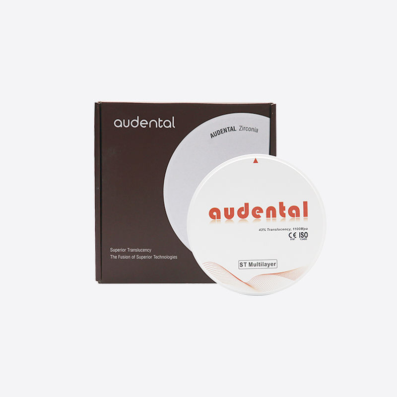 Bloque de zirconia multicapa de ingeniería de precisión que presenta una resistencia equilibrada y una estética natural para aplicaciones dentales