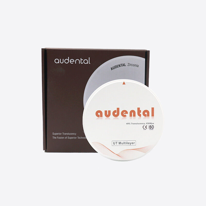 Bloque de zirconia multicapa de ingeniería de precisión que presenta una resistencia equilibrada y una estética natural para aplicaciones dentales