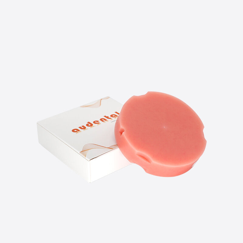 Bloque de PMMA Dental Rosa-A2 Duradero y Resistente al Agua para Restauraciones Fuertes y Robustas