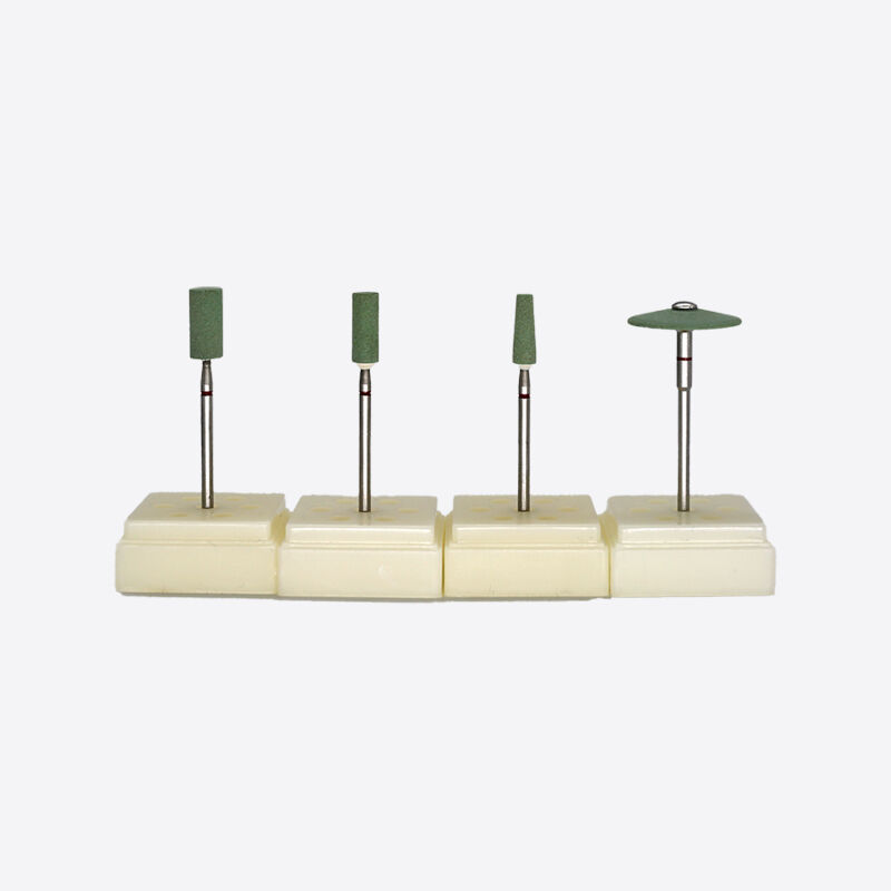 Zirconia Polishing Bur compatible with various dental handpieces for effective polishing of zirconia dental restorations