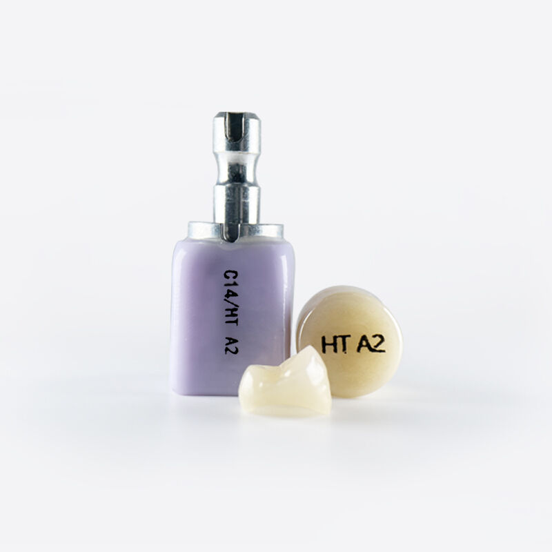 Cerámica de vidrio dental de disilicato de litio, material diseñado para carillas, coronas, inlays, onlays y puentes anteriores de 3 unidades