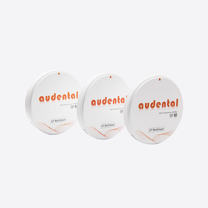 Bloque de circonio multicapa con alta resistencia a la flexión y translucidez para restauraciones dentales de aspecto natural