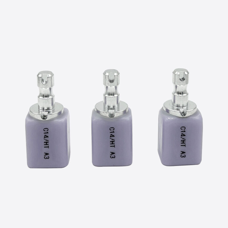 Cerámica de vidrio dental de disilicato de litio, material diseñado para carillas, coronas, inlays, onlays y puentes anteriores de 3 unidades