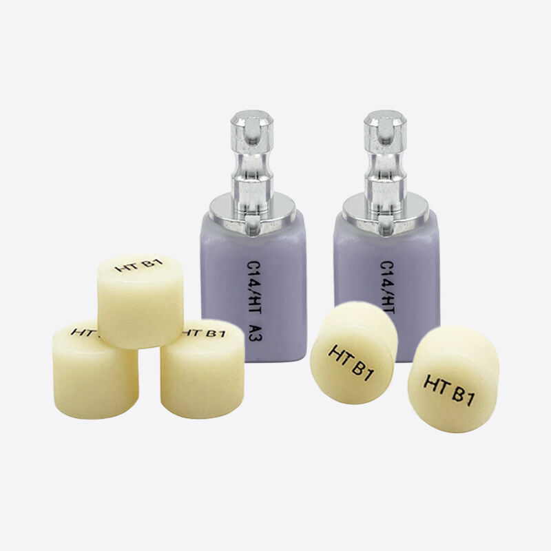 Cerámica de vidrio dental de disilicato de litio, material diseñado para carillas, coronas, inlays, onlays y puentes anteriores de 3 unidades