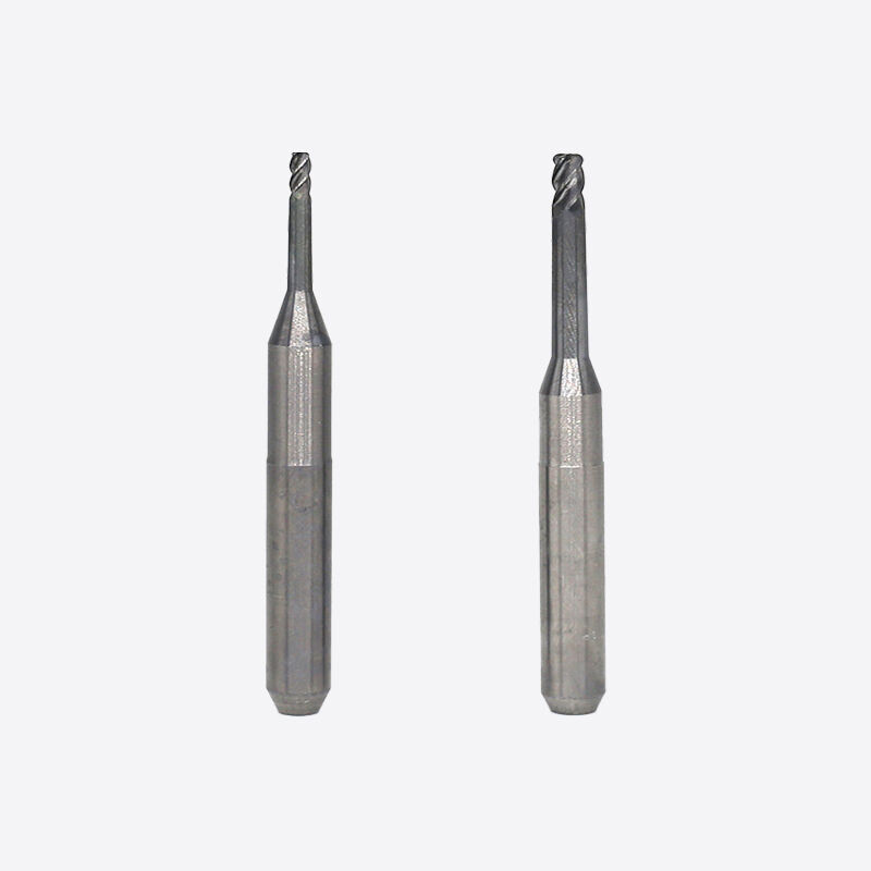 Fresado de zirconio Bur herramienta de fresado recubierta de diamantes optimizada para el fresado de cerámica de vidrio de zirconio PMMA y cera con acabado superficial