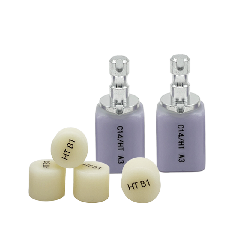 Cerámica de vidrio dental de disilicato de litio, material diseñado para carillas, coronas, inlays, onlays y puentes anteriores de 3 unidades