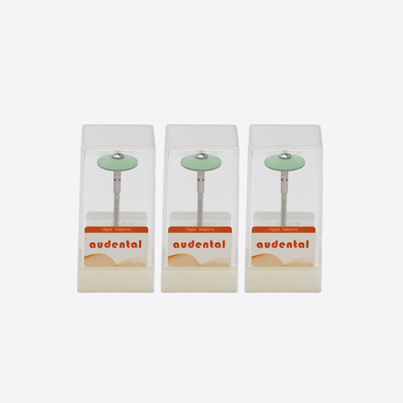 Kit de fresas de pulido de zirconia, herramienta de fresado y pulido de diamante diseñada para el refinamiento de superficies de zirconia, PMMA y cera dentales
