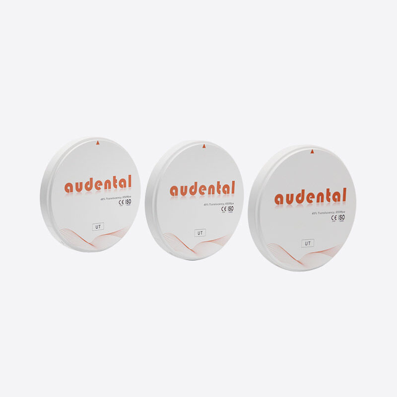 Bloque de zirconia dental Compatible con varios sistemas de fresado CAD CAM que proporcionan un color fácil y uniforme con certificación