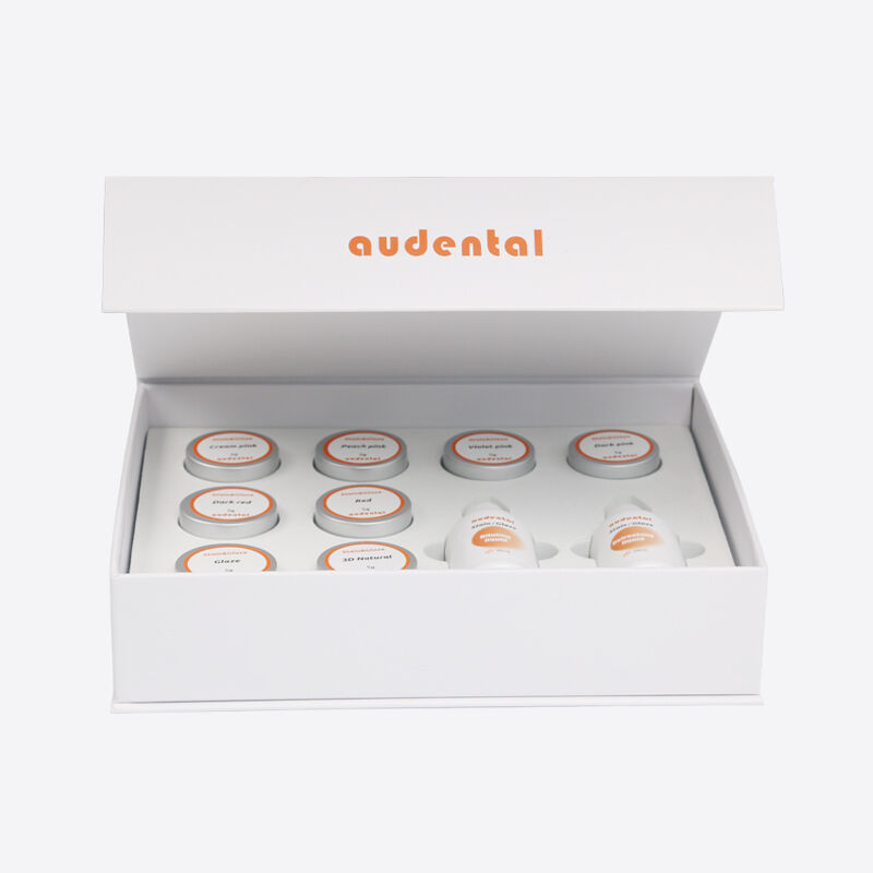 Equipos de laboratorio dental que ofrecen sistemas de coloración para zirconio de contorno completo con manejo suave y aplicación controlada