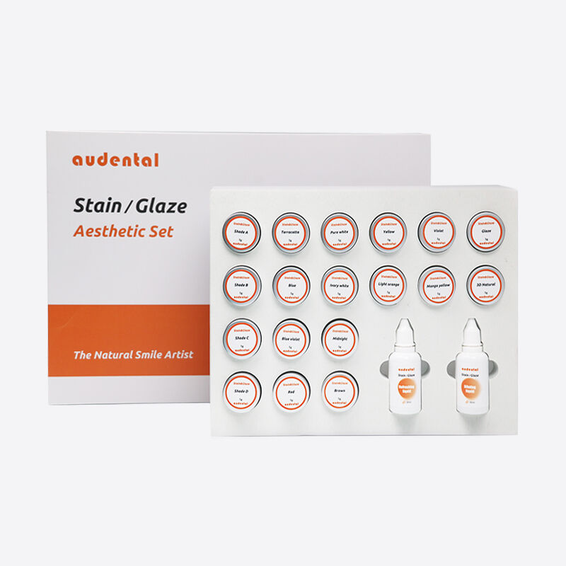 Equipos de laboratorio dental que ofrecen sistemas de coloración para zirconio de contorno completo con manejo suave y aplicación controlada
