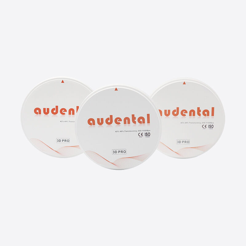 Bloque de Zirconia Dental que Ofrece Resistencia y Alta Translucidez Ideal para Restauraciones Dentales Anteriores con Tonos Naturales