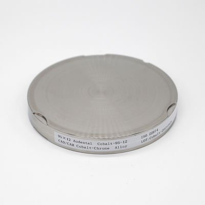 Laboratorio Dental Audental CAD CAM Disco de fresado de cobalto cromo cromo disco para la corona y puentes restauraciones