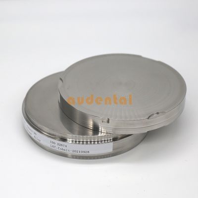 Audental Dental Lab Utilice 98x12mm de fresado de metal Cobalto Cromo Cocr Disco Cobalto Cromo Cromo Disco