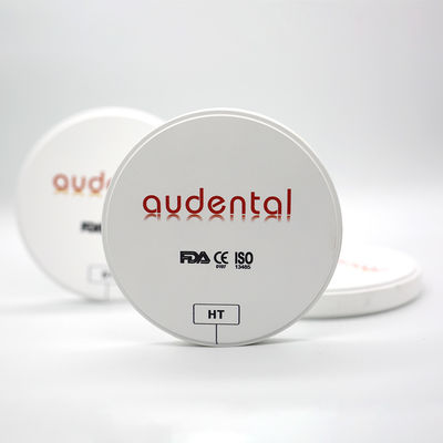 Bloque de zirconia dental blanco HT/DHT para puente, clase II, alta translucidez