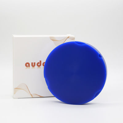disco de cera de 95 mm azul CAD CAM bloque redondo dental con fundición escalonada
