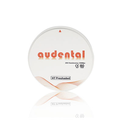 Materiales de CAD CAM de bloques dentales de zirconia HT de alta translucidez