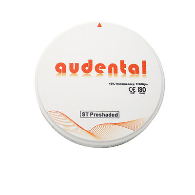 ST/DST Vita Bloque dental de zirconia de supertranslucidez Materiales CAD / CAM