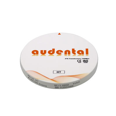 Bloqueo dental blanco de zirconio de alta translucidez 98 / 95 / 92 mm