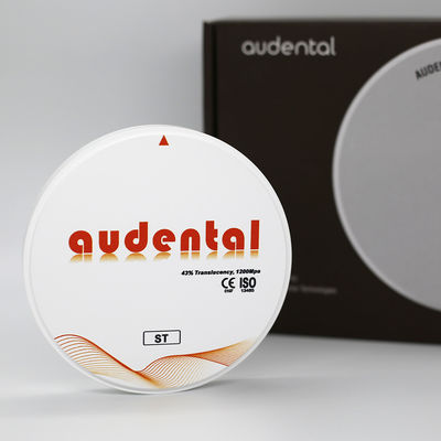 Circona dental translúcida de la circona cad del OEM de cerámica