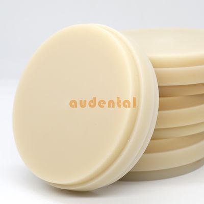 Abrir CAD CAM Laboratorio de Fresa Dental Bloque de PMMA Disco Dental claro PMMA en blanco