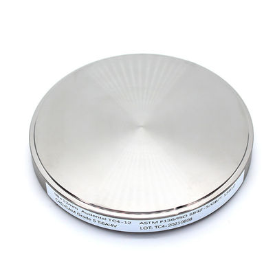 98 mm 95 mm Disco de titanio dental Gr5 Gr2 Materiales dentales en blanco Fábrica proveedor
