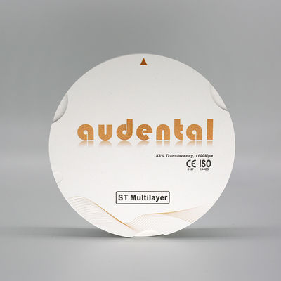 ST Bloque de zirconia de múltiples capas Material avanzado para dientes fuertes y de aspecto natural