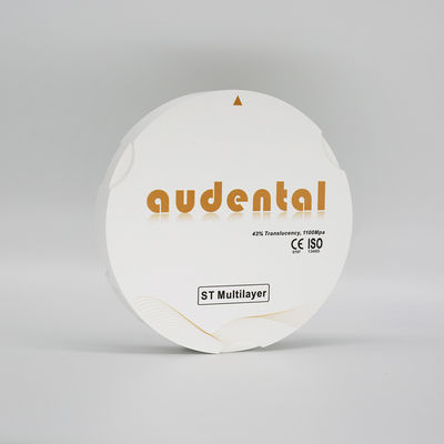 Laboratorio Dental 16 Colorante Procesamiento rápido ST Multicapa de zirconia Restauración en blanco
