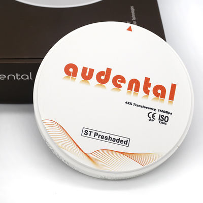 Audental Buena resistencia ST Bloque de zircón preencapsulado con sistema CAD/CAM