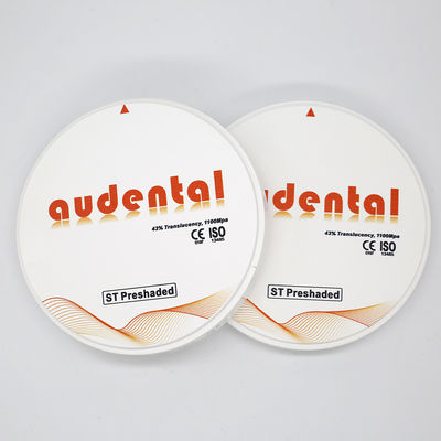 Audental Procesamiento rápido y fácil ST Bloque de zircón preencapsulado con sistema CAD/CAM