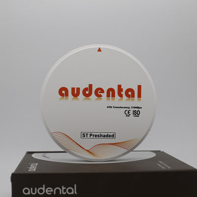 Audental Crown and Bridges ST Bloque de zircón preencapsulado con sistema CAD/CAM