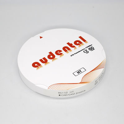 Bloque de zirconia dental personalizado de 20 colores HT/DHT, bloque de zirconia blanca para odontología de precisión