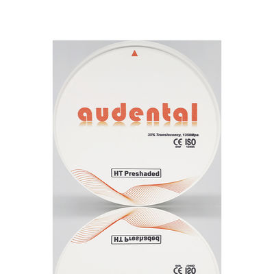 HT/DHT Blanco 16 colores líquidos Bloque de zirconia dental con paquete de caja de carbono