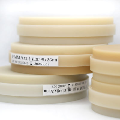 Audental Cad Cam Máquina de fresado de 16 colores PMMA Múltiplas capas base de dentadura de resina bloque dental PMMA