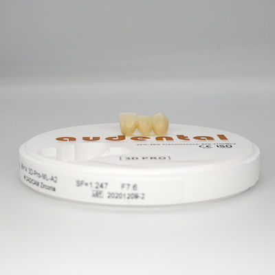 3D Pro Consumables Maquinaria Material Dental Zirconia Bloque de disco con ventaja de múltiples capas
