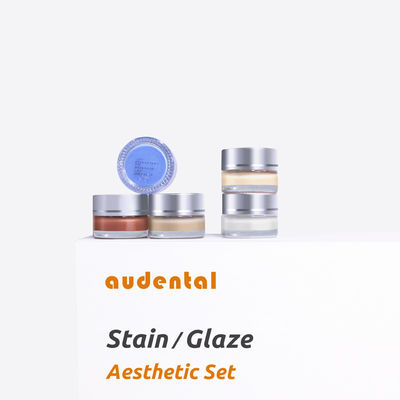 Cerámica Dental Zirconia Bloque de Coloración Líquida Porcelana Dental Glaseado de Manchas Audental Glaseado en Polvo