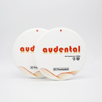 Coronilla y puente de contorno completo Pre sombreado Zirconia Bloque Zirconia y Roland Weiland Origen Yena Audental